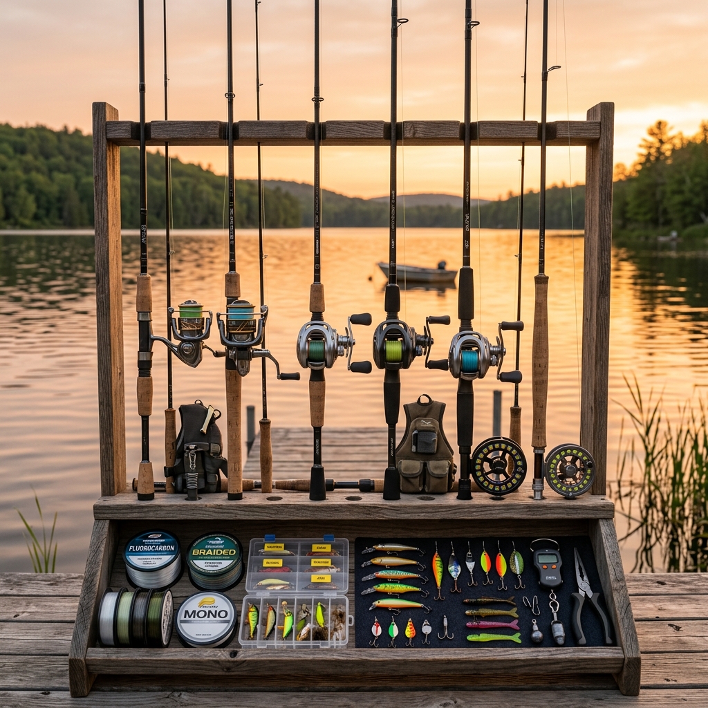 Artigos de pesca em Itu